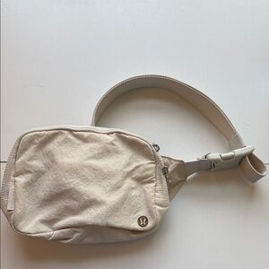 Lululemon Beige Belt Bag